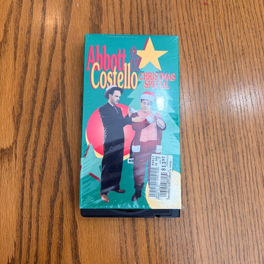 Abbott and Costello Christmas Special VHS Comedy Video Tape‎